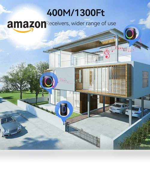 Wireless Doorbell with RGB Light — Kits, TECKNET