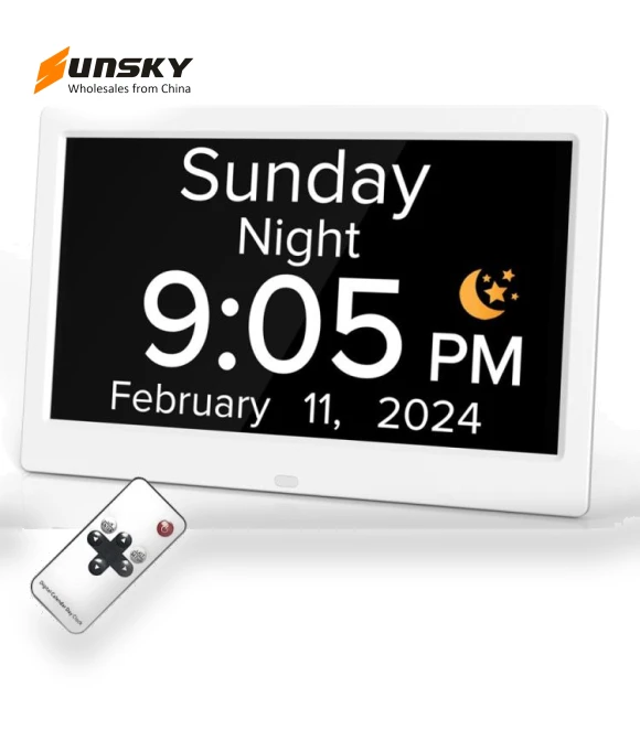 Digital Clock With Voice Time Announcement — Alarms & Clocks