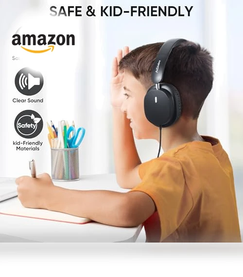 Kids Headphones 10-Pack for School Bulk Set — In-Ear Headphones, A+ Scholars
