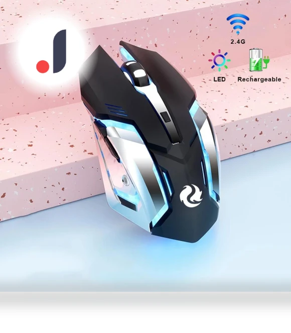 Rechargeable Wireless Gaming Mouse — Mouse Pads, Essager Electronic