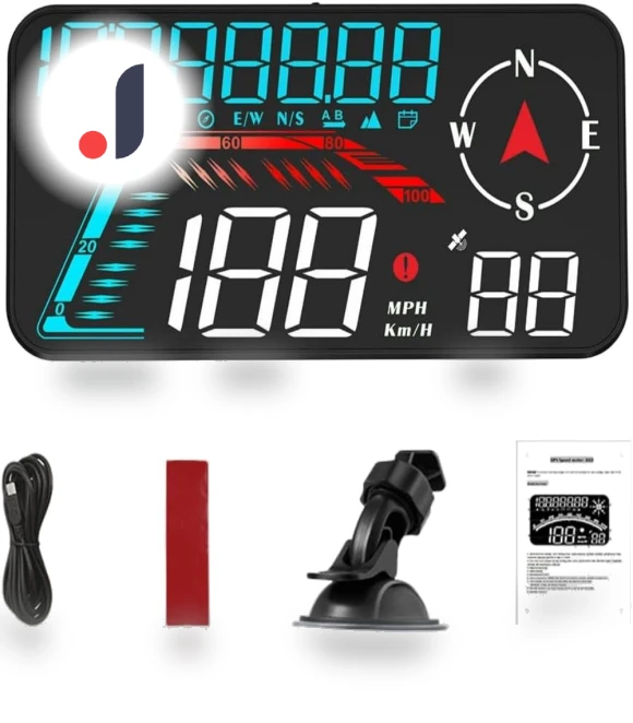 Automotive HUD Projection Display GPS Speedometer — Navigation & GPS Accessories, Refreshing Home