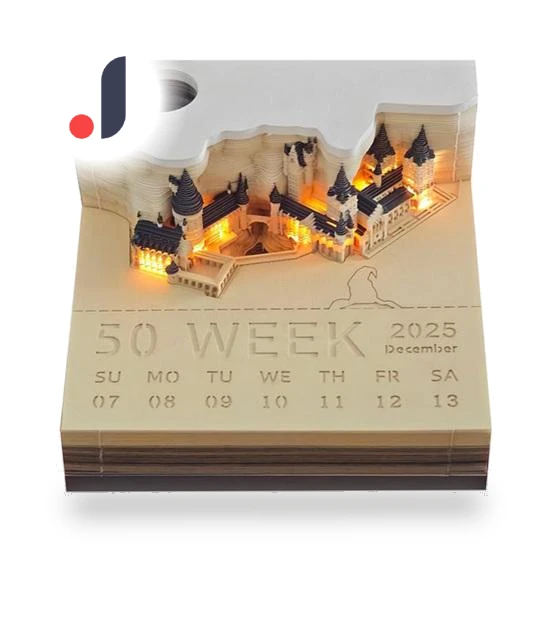 Desk Calendar with LED Backlight and Touch Switch — Desk Calendars, Schoolyard