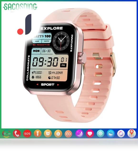 GPS Track Smart Watch — Smartwatches, SACOSDING