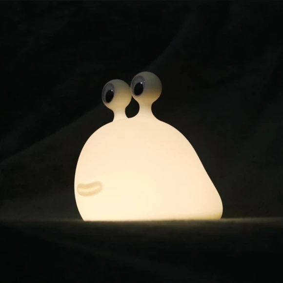 Night Light in the Shape of a Slug with Touch Sensor — Night Lights, Binchi Lighting Appliances