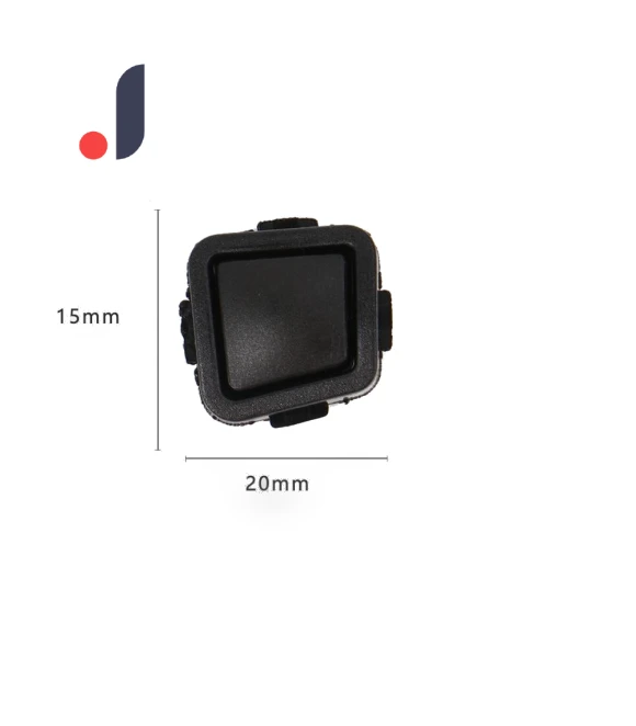 Outdoor Door Handle with Touch Button — Car Door Entry Guard