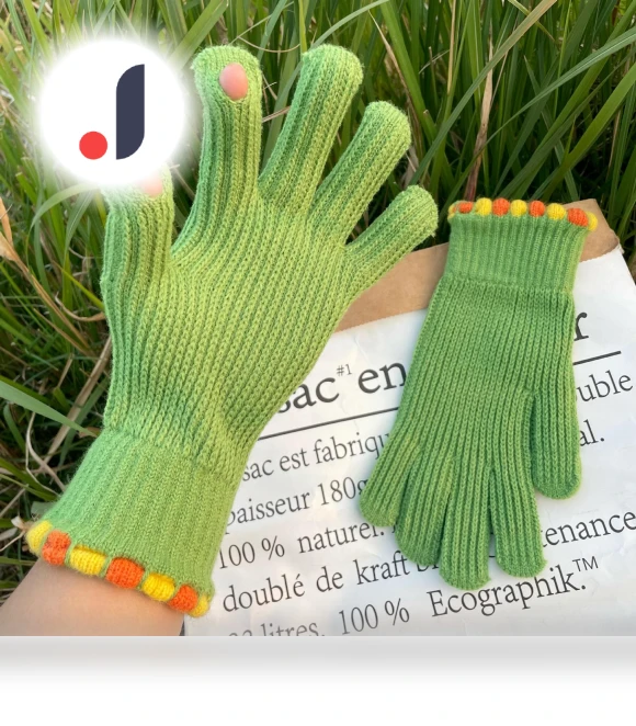 Winter Knitted Gloves for Women — Arm Warmers, Refreshing Home