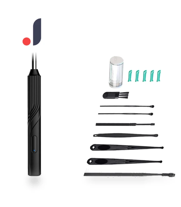 Smart Ear Cleaner with Camera and LED Light — Syringes, Auto Launcher
