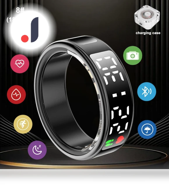 Smart Ring for Sleep — Smart Rings, SACOSDING Smart Watch
