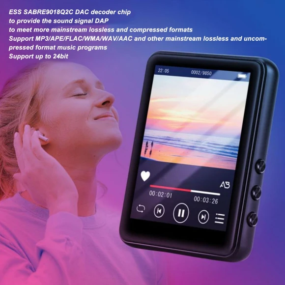 HD Touchscreen MP3 Player — Portable Media Players, Honor Electronics