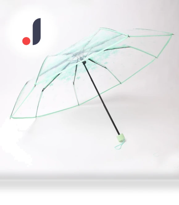 Transparent Automatic Folding Umbrella — Umbrellas, AI Market