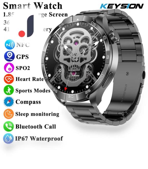 Ultra HD Bluetooth Call Smartwatch — Smartwatches, KEYSION