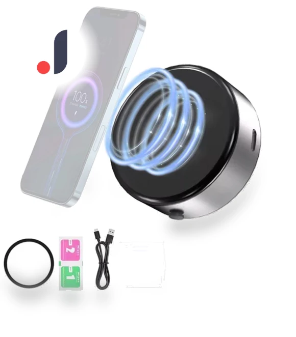 Magnetic Car Phone Holder with Wireless Charging — Dashboard Installation Kits, A Auto Parts Mall