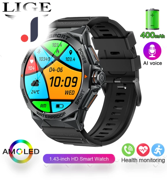 Men's Smart Watch — Wearable Accessories, LIGE