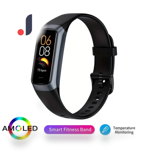 Fitness Smartwatch with Silicone Strap — Smartwatches, SCIONE