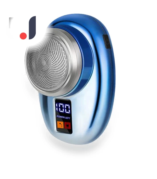 Mini Electric Shaver with Digital Display — Nose & Ear Trimmers, Enjoy Smart Home