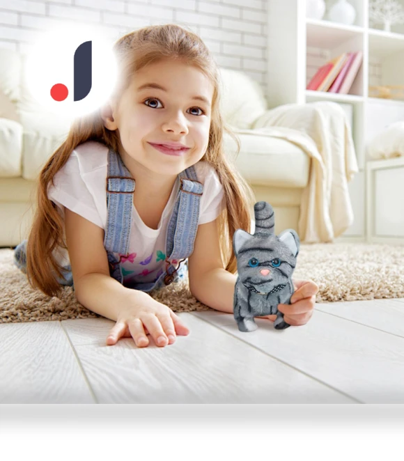 Robotic Simulated Pet Cat — Interactive Animal Companions, Didadi