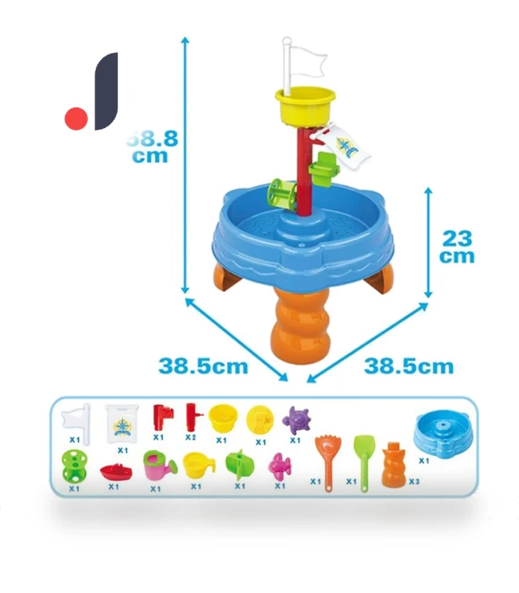Colorful Kids Sand and Water Play Table — Outdoor Seating, Specials