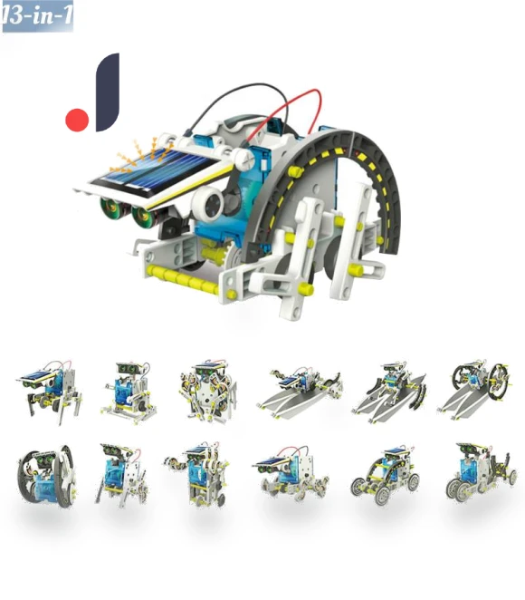 Educational Solar Robot 13 in 1 — Solar Power, TinyJoy