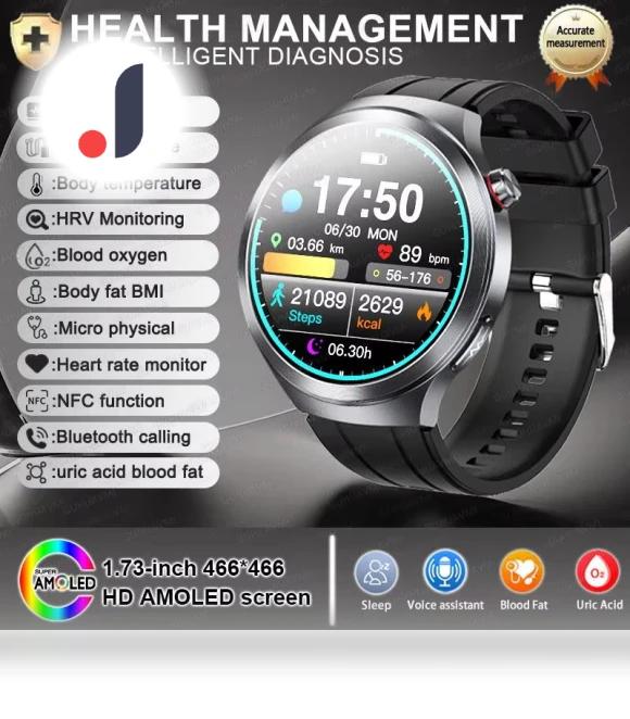 Health Tracker Smartwatch — Smartwatches, ElectronicsHome