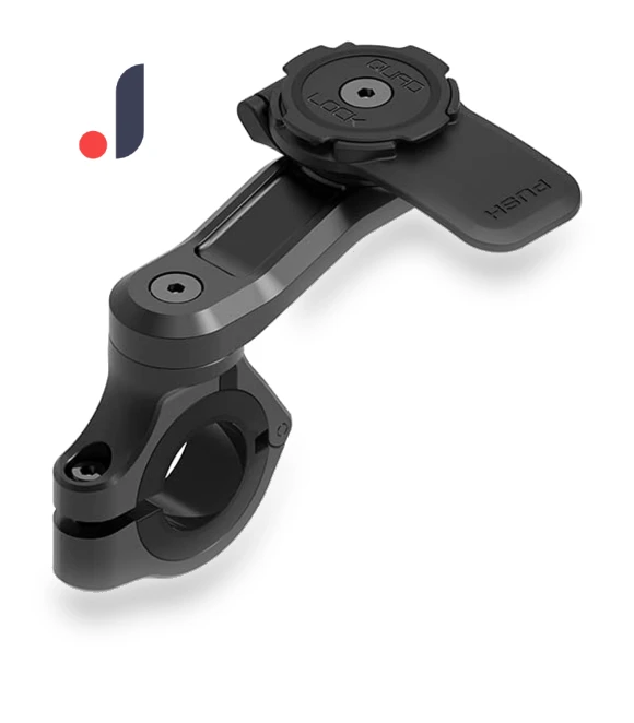 Motorcycle Handlebar Mount PRO — Handlebar Gear, QUAD LOCK