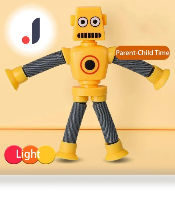 Robot Giraffe with Suction Cups — Interactive, TinyJoy