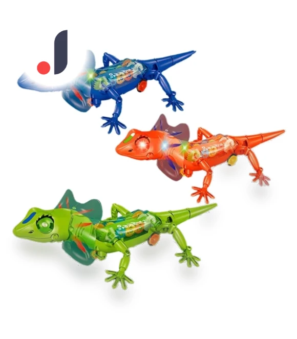 Robotic Lizard Electronic Pet — Interactive Animal Companions, lamfengrich