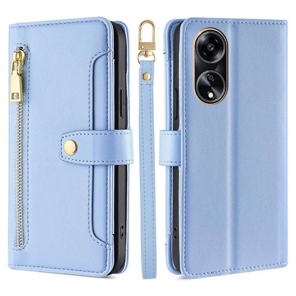 Scratch Proof PU Leather+TPU Phone Cover Stand Wallet Case with Zipper Pocket — Phone Accessories, Smartwatch 2025