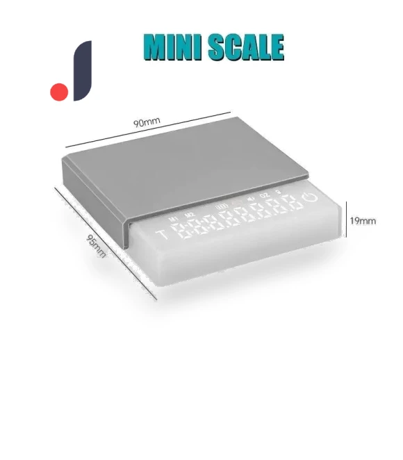 Smart Digital Coffee Scale with Timer — Weight Management Tools, Darling Women Boutique C