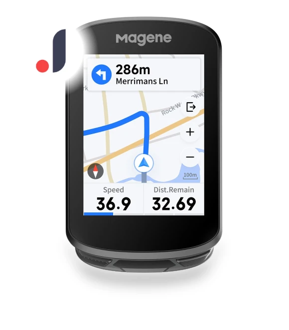 Smart GPS Bike Computer — Cycling, Magene