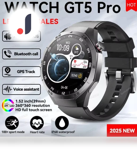 Smart Watch GT5 Pro — Smartwatches, QLY Online