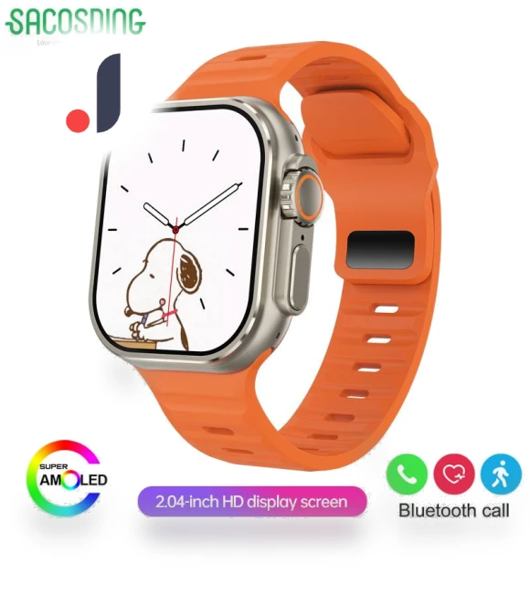 Smart Watch with AMOLED Display — Smartwatches, SACOSDING