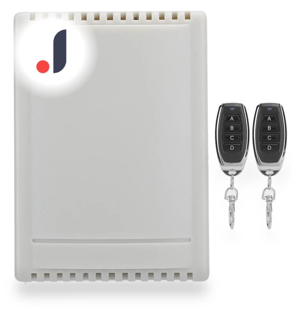 4-Channel Wireless Remote Control Transmitter-Receiver — Remote Controls, Electric1