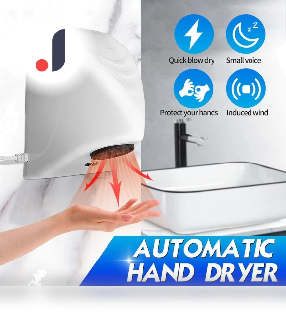 Automatic Sensor Hand Dryer — Hand Dryers, Ideal World