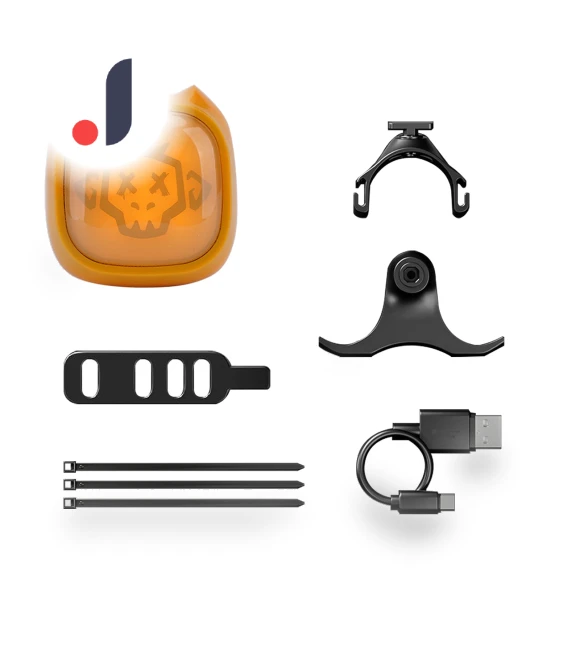Bicycle Expression Sensor Tail Light — Bike Light Sets, ENLEE