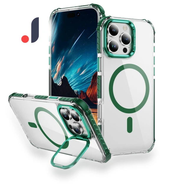 Clear Phone Case with Lens Kickstand Cover — Phone Accessories, Smartwatch 2025