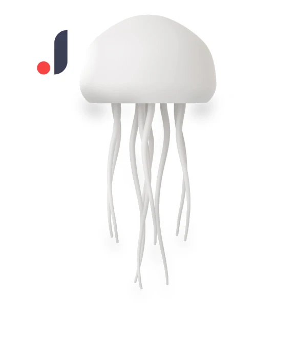 Gradient Smart Jellyfish Lamp — Creative Lighting Solutions, the BAY