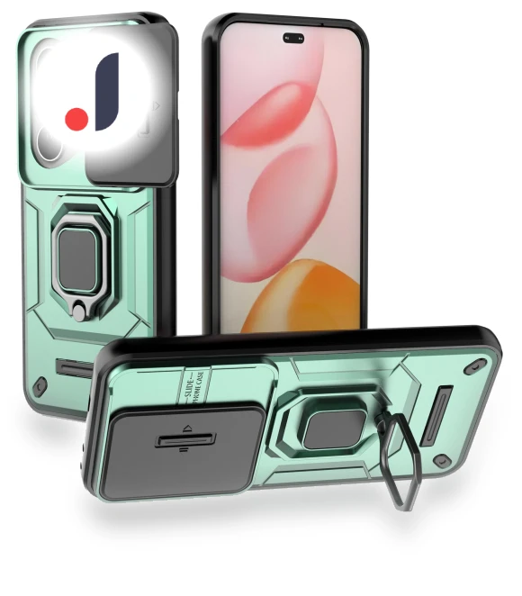 Kickstand Phone Protector with Lens Cover — Protective Cases, Smartwatch 2025