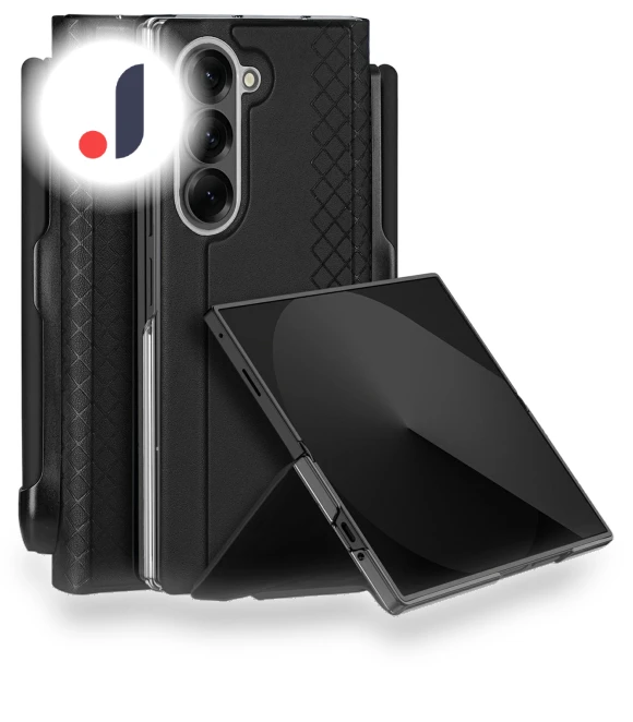 Leather Stand Phone Cover with Pen Holder — Phone Accessories, DUX DUCIS