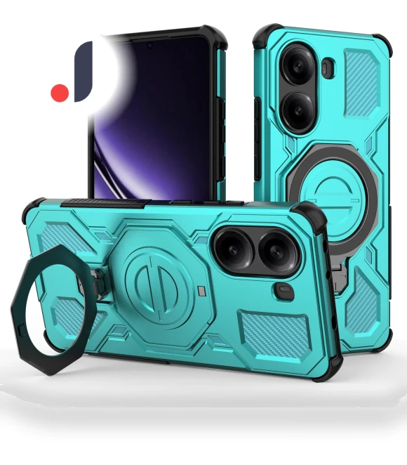 Magnetic Case with Rotating Metal Kickstand — Phone Accessories, Smartwatch 2025
