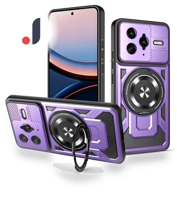 Magnetic Case with Rotating Stand — Phone Accessories, Smartwatch 2025