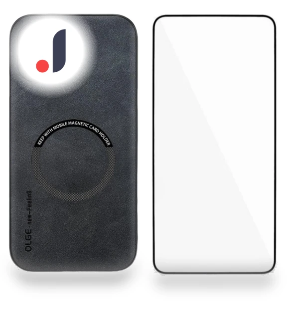Magnetic Case with Tempered Glass Film — Phone Accessories, Smartwatch 2025