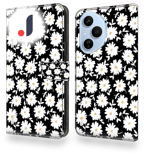 Magnetic Clasp 3D Pattern Leather Wallet Phone Case — Flip Cases, Smartwatch 2025