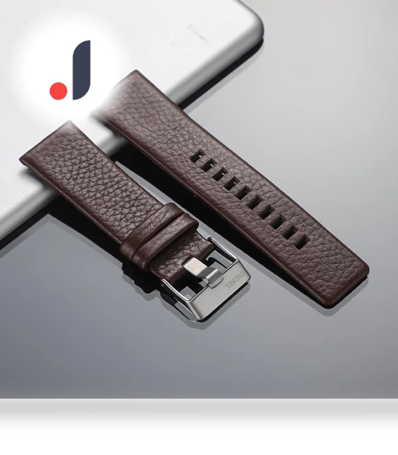 Matte Grain Cowhide Watch Strap — Bands, the BAY