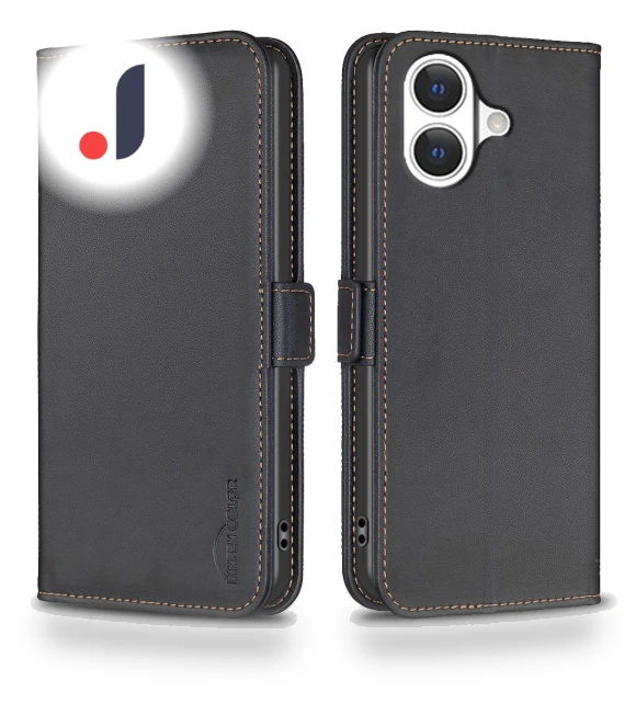 PU Leather Flip Folio Phone Wallet Cover — Bumpers, Smartwatch 2025