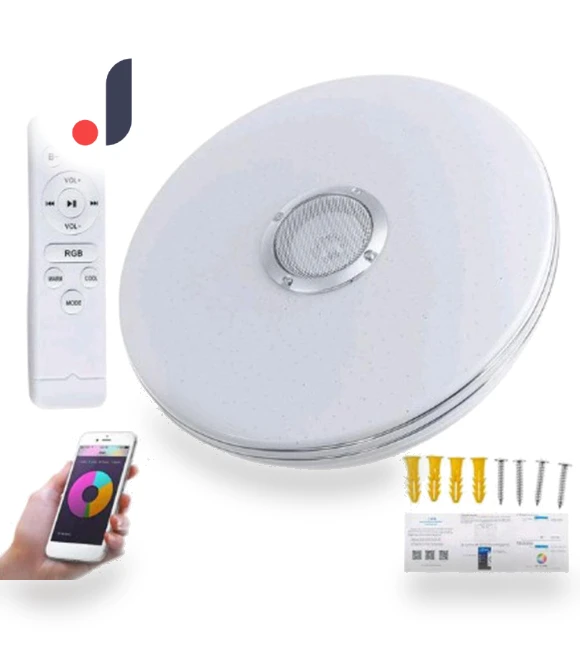 RGB LED Ceiling Light with APP Control — Overhead Lighting, Seahorse Home