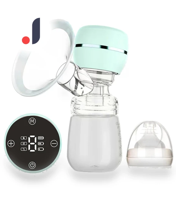 Silent Breast Milk Bottle with Integrated Smart Pump — Accessories, Senmao
