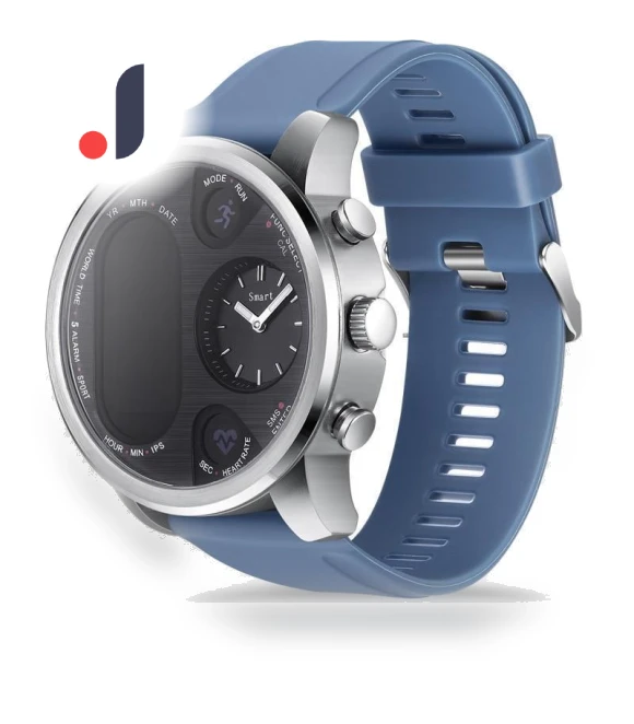 Smartwatch with Dual Time Display — Smartwatches, SCIONE