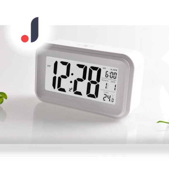 Touch Alarm Clock with Light Sensor — Alarm, Fashionable bags