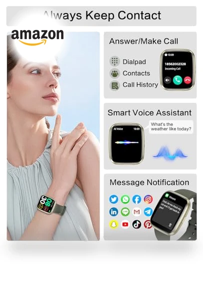 Bluetooth Call Smartwatch — Smartwatches, EGQINR