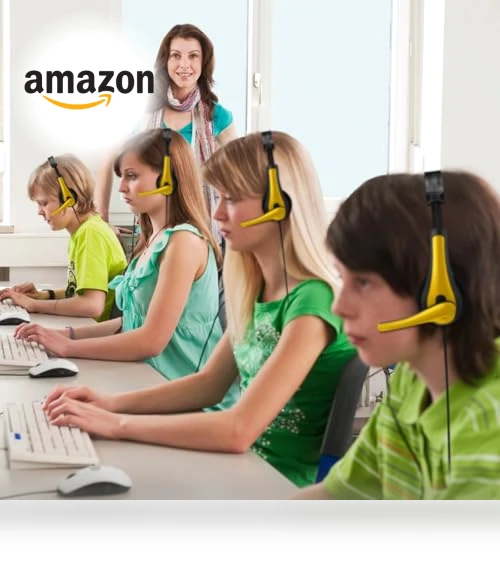 Classroom Headphones with Microphone — Over-Ear Headphones, Yunsailing